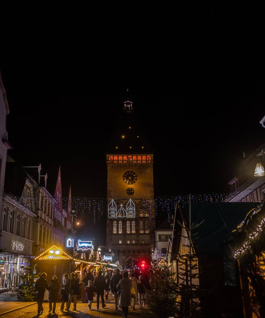 Blick auf den Altpörtel in Speyer